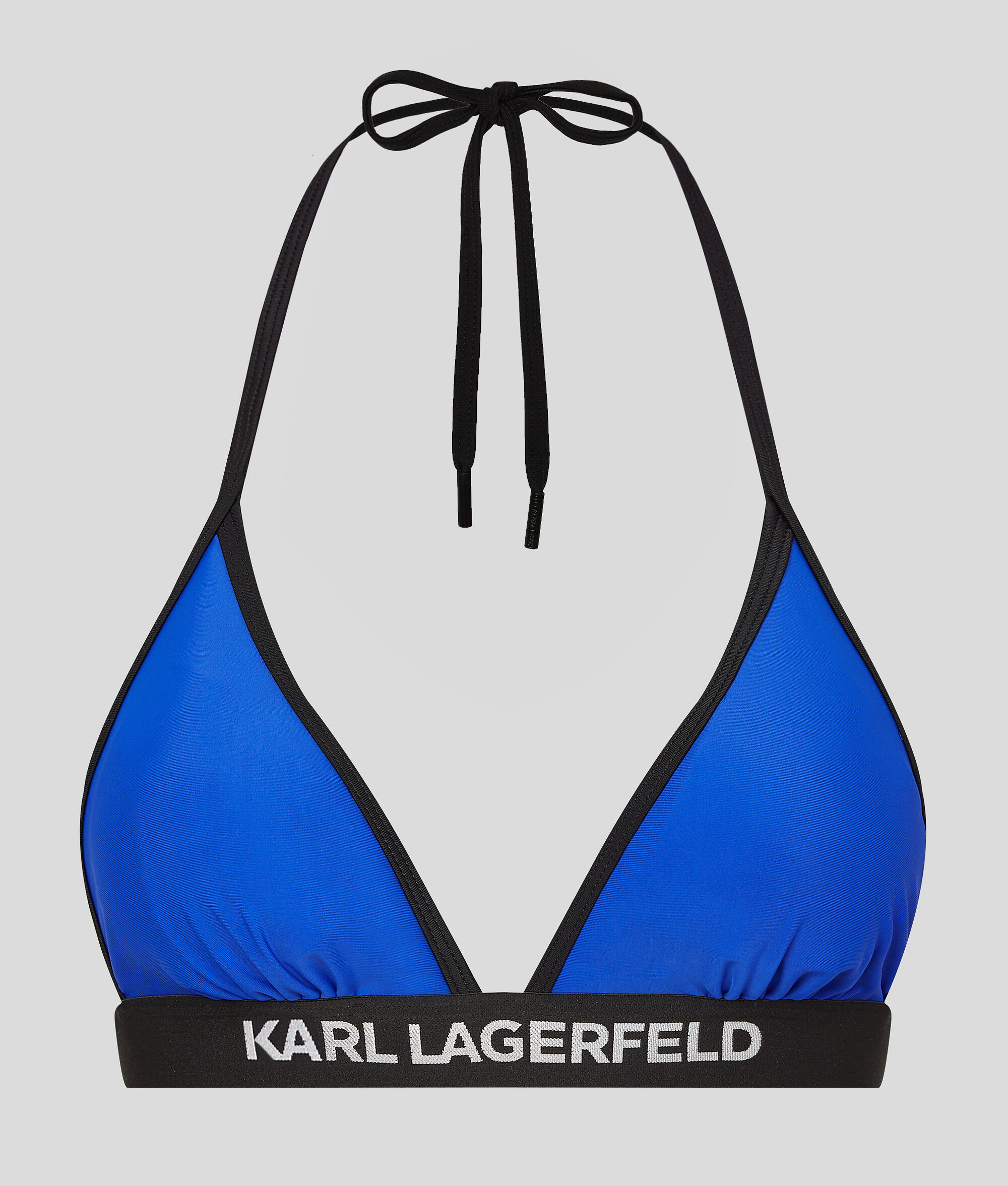 HAUT DE BIKINI TRIANGLE AVEC LOGO KARL