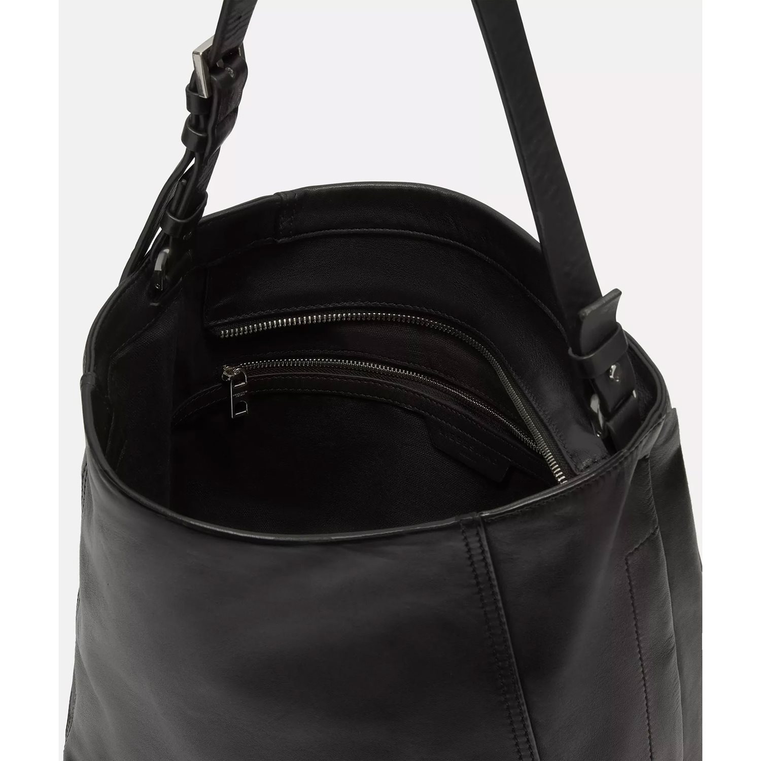 Liebeskind Chudy Sheep Natural Hobo M black