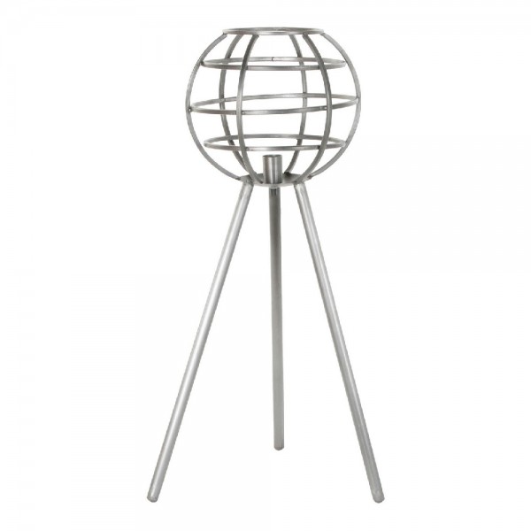 Lampe de bureau métal gris foncé (50 x 50 x 98 cm)