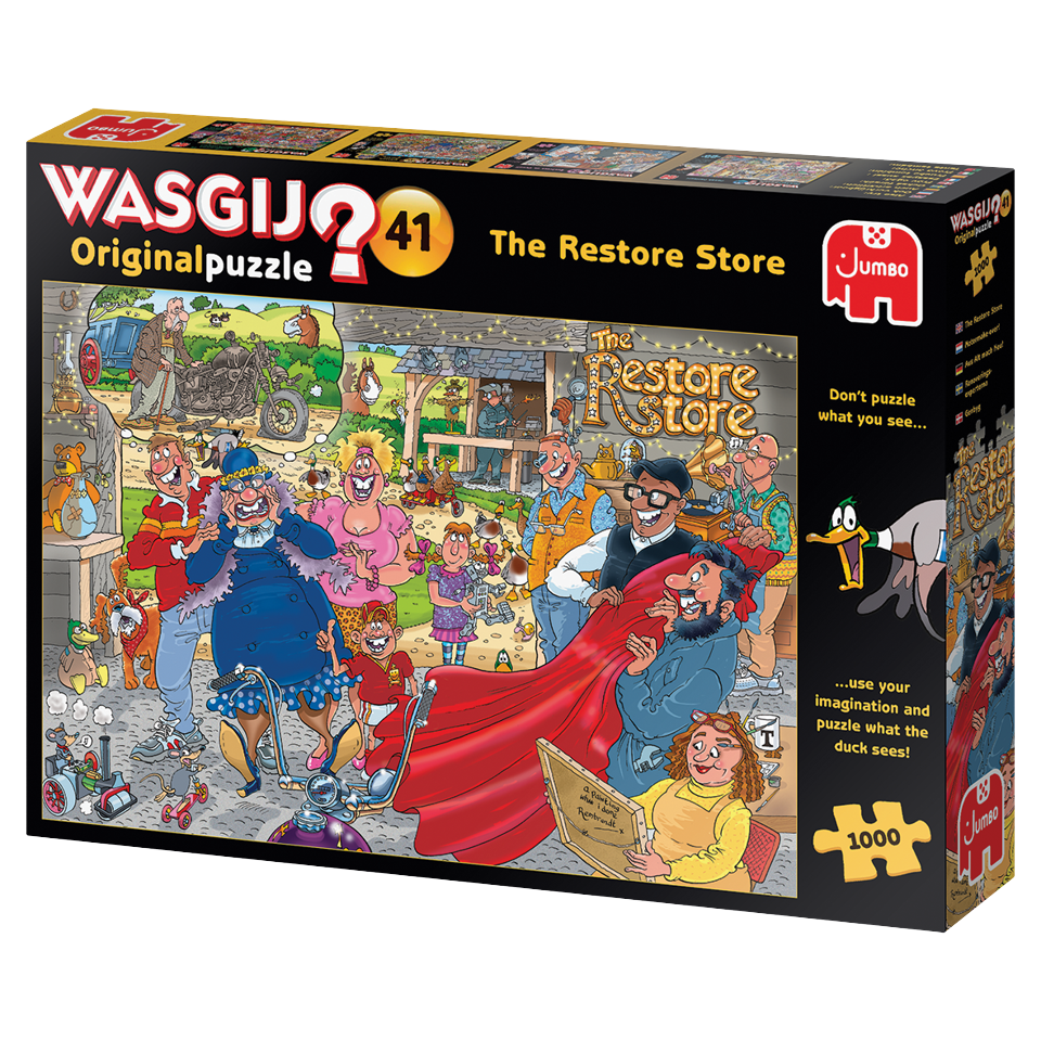 Wasgij - Original - #41 - Genbrugsbutik (1000 brikker)