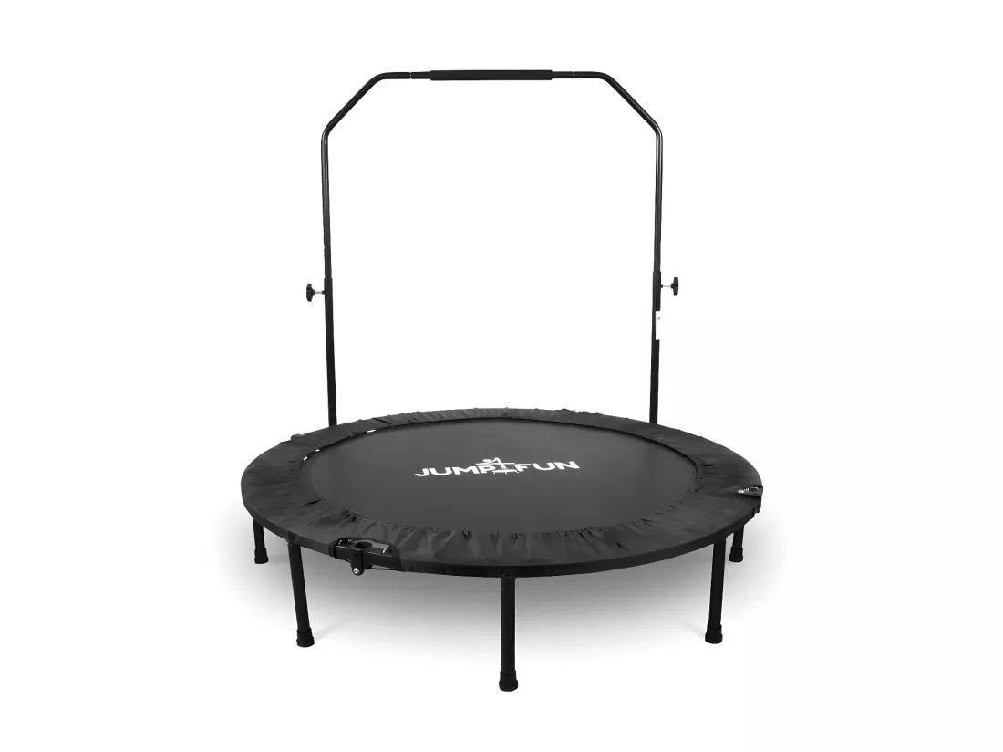 Mini Trampoline Fitness Jump4fun Pliable Double-Bar - Ø122cm
