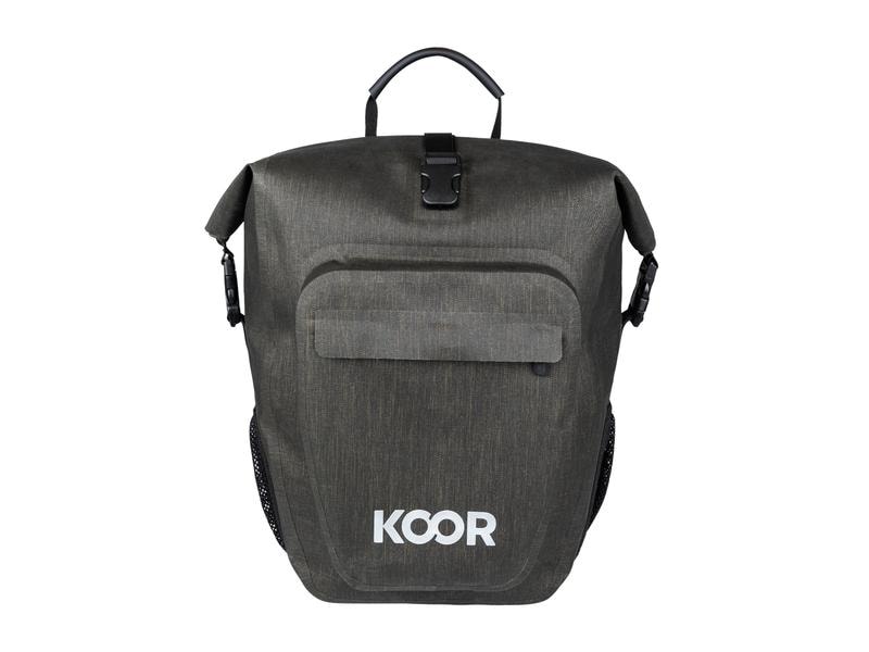 KOOR Gepäckträgertasche Maggia 20L Wasserdichte und robuste Velotasche