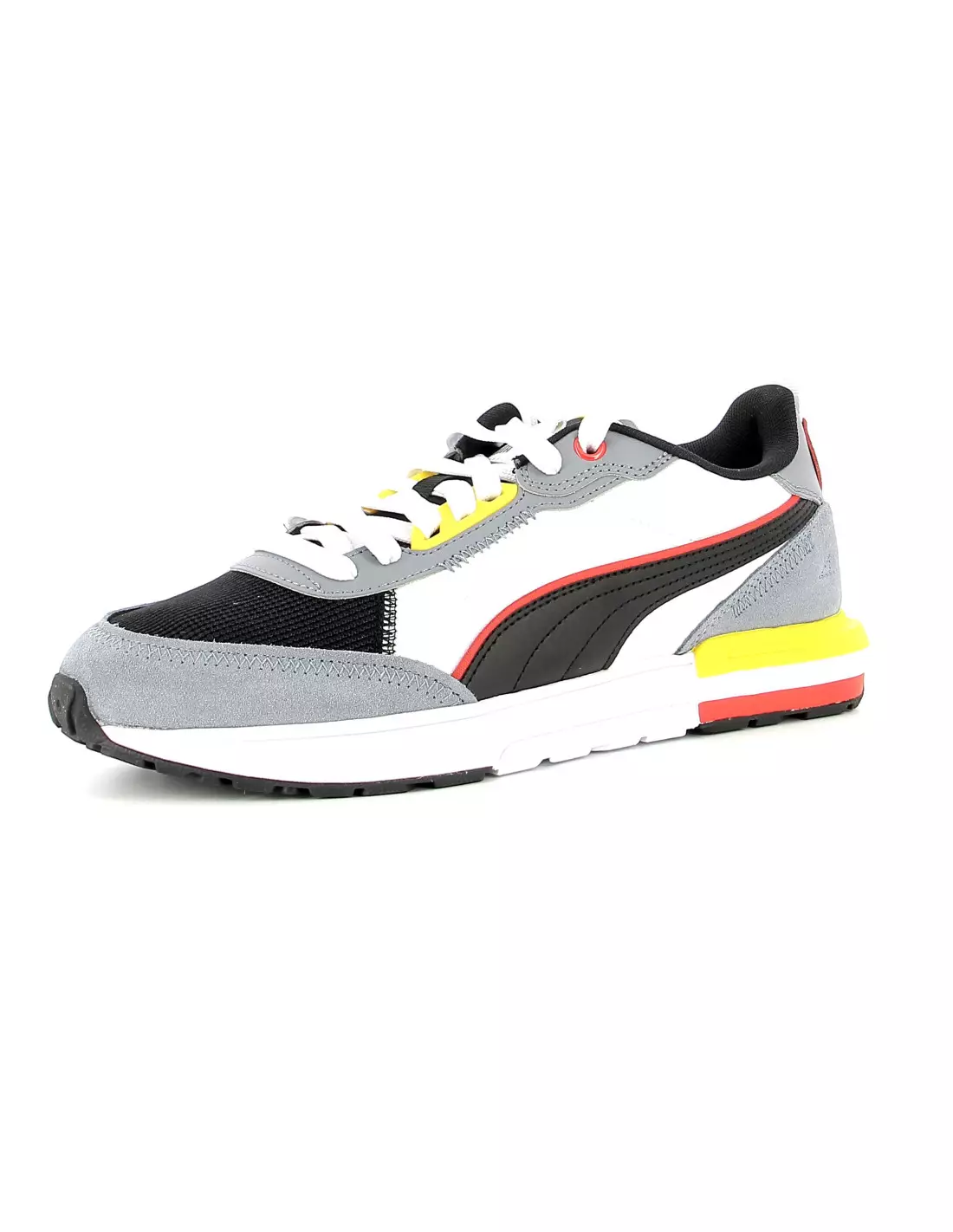 PUMA R22 - Baskets GRAY/WHT
