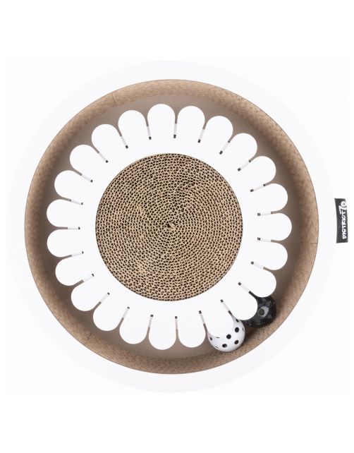 District 70 Bloom - Kattenspeelgoed - 36x36x6 cm Wit