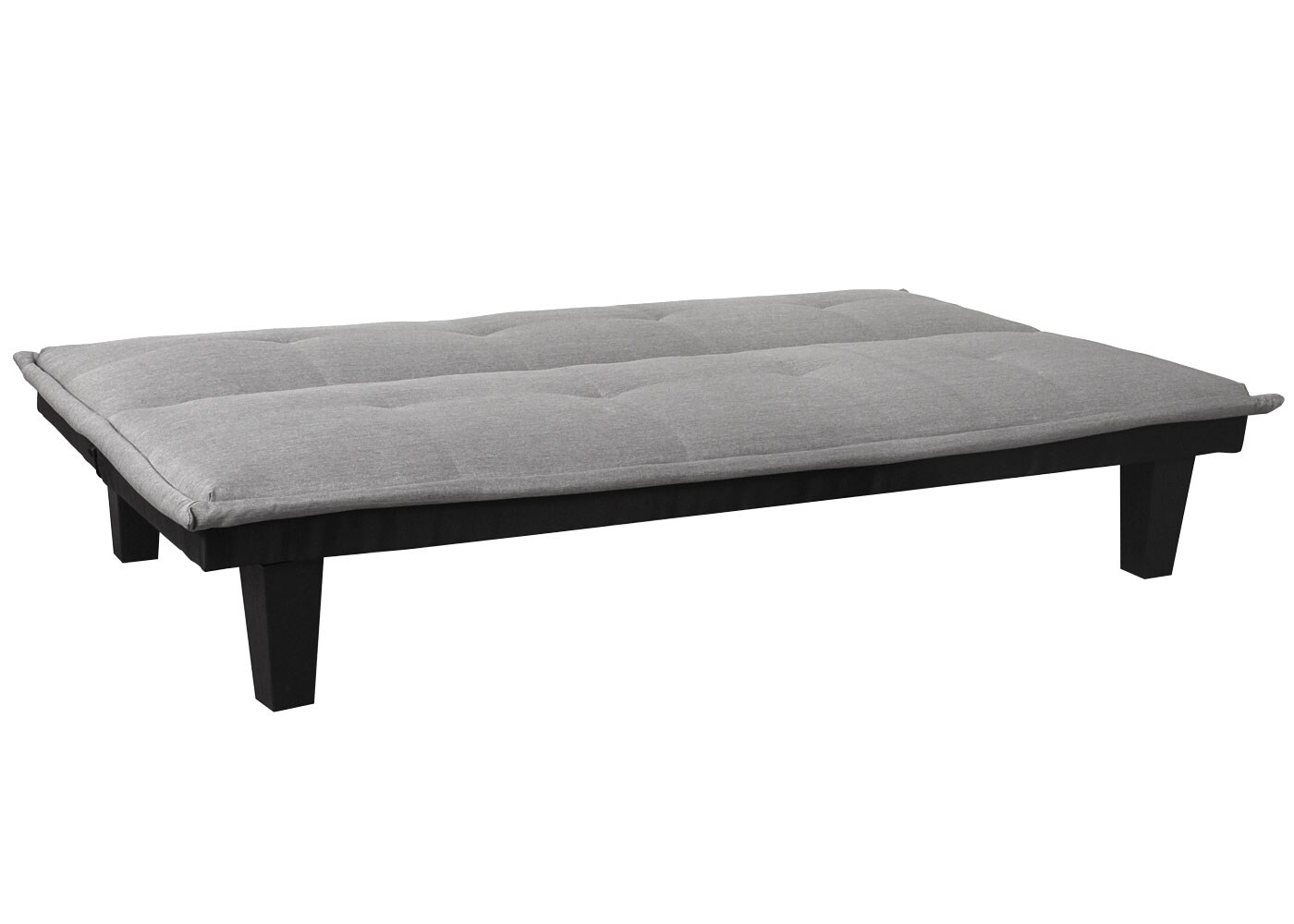 3er-Sofa MCW-C87, Couch Schlafsofa Gästebett Bettsofa Klappsofa, Schlaffunktion 170x100cm ~ Textil, hellgrau