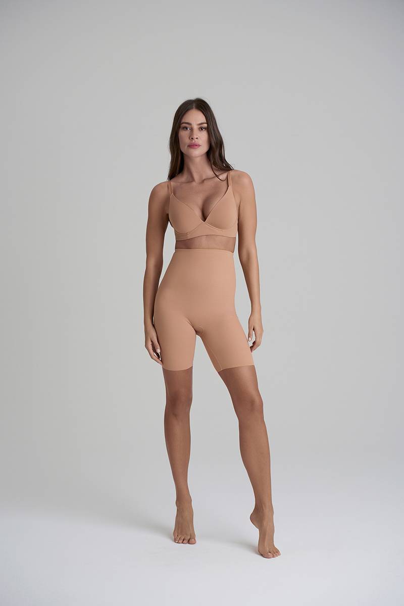 KarenMillen Short Sculptant Taille Haute