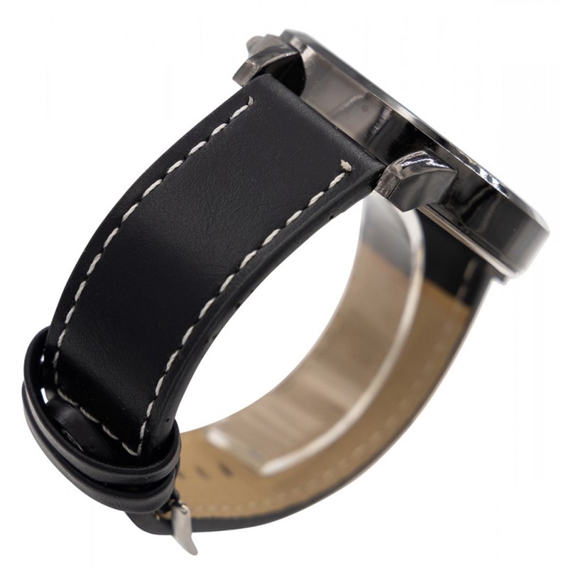 Montre Homme CHTIME bracelet Cuir Noir