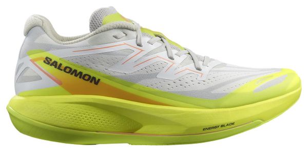 Chaussures Running Salomon Phantasm 2 Blanc/Jaune Homme