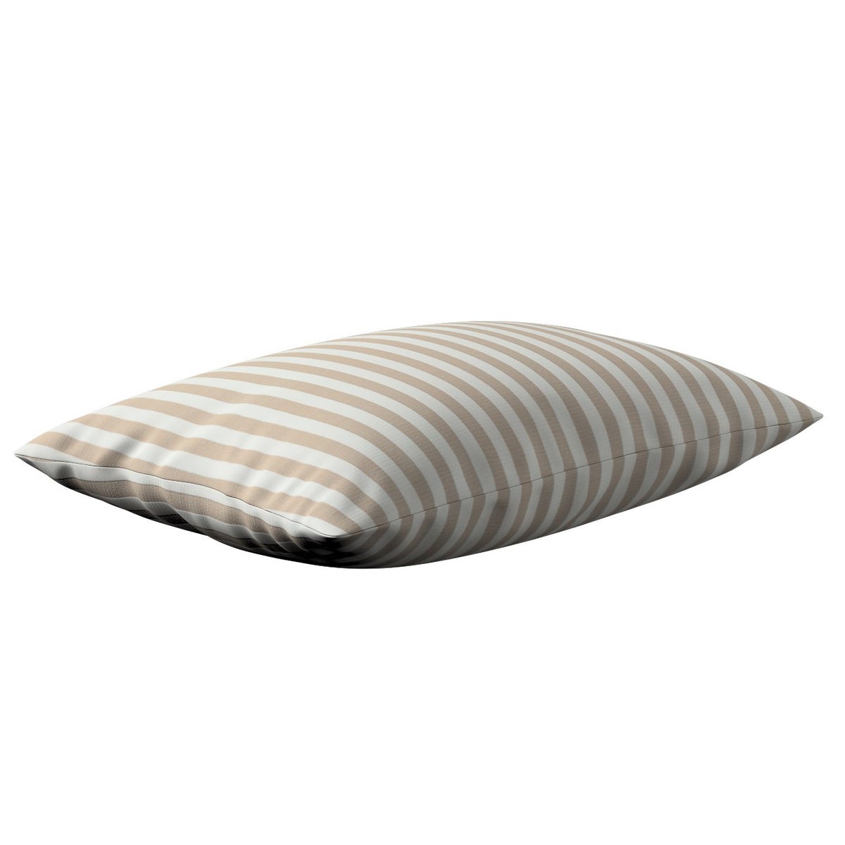 Kussensloop Quadro bruin en wit, 60x40cm