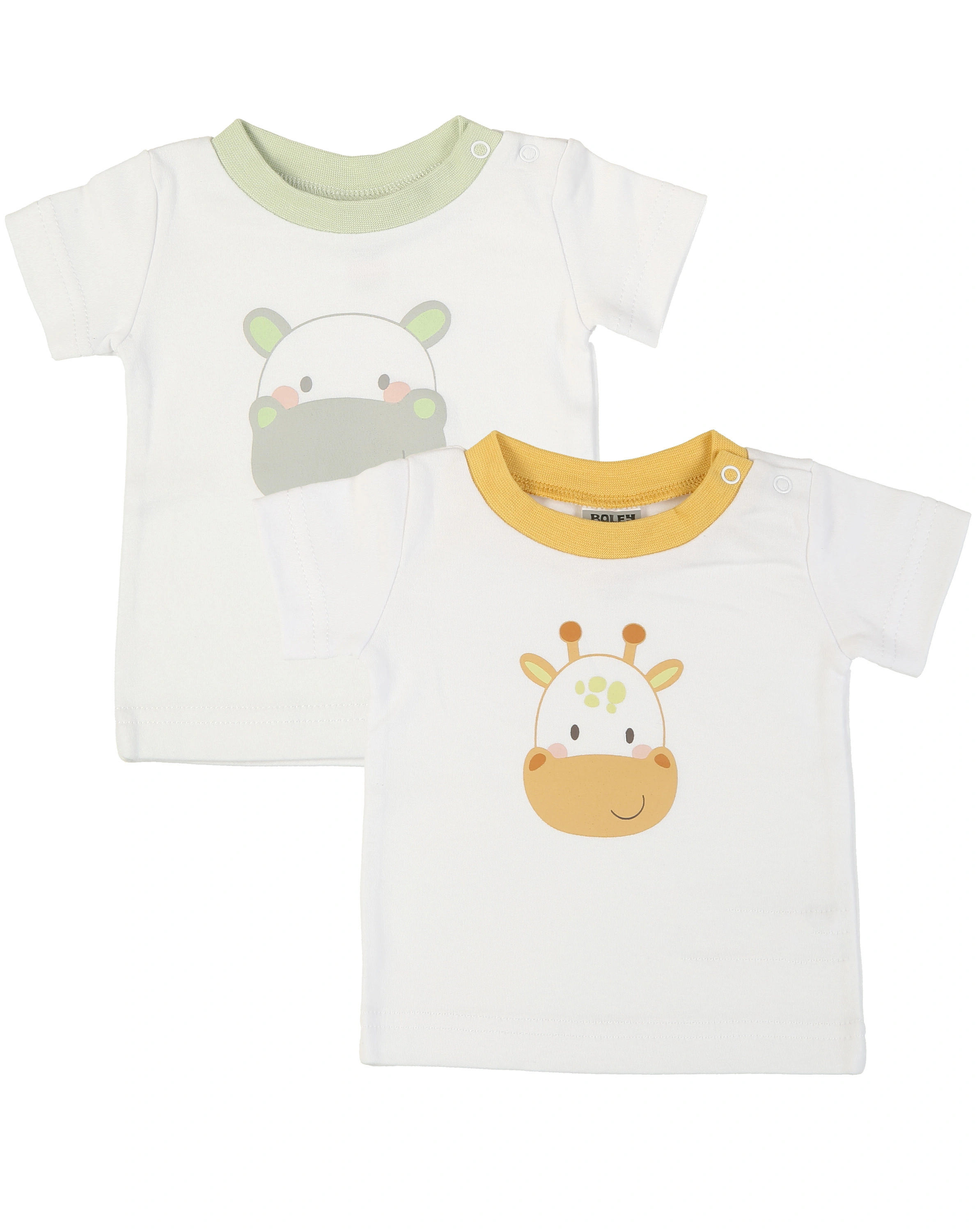 T-Shirt SAFARI 2er-Pack in weiß