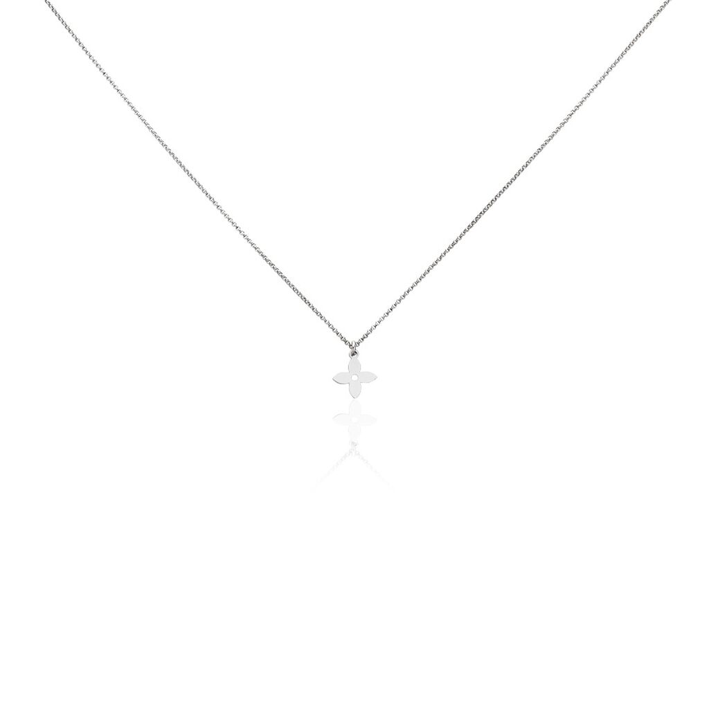 Collier Avra Argent Blanc