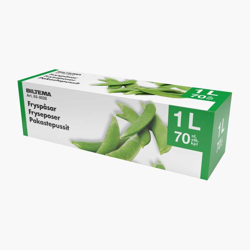 Fryseposer, 1 L, 70-pk.
