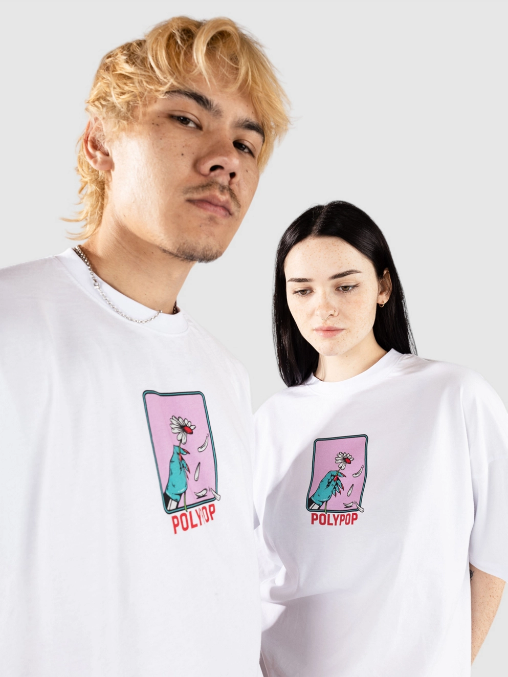 Polypop Love Me Not T-Shirt white
