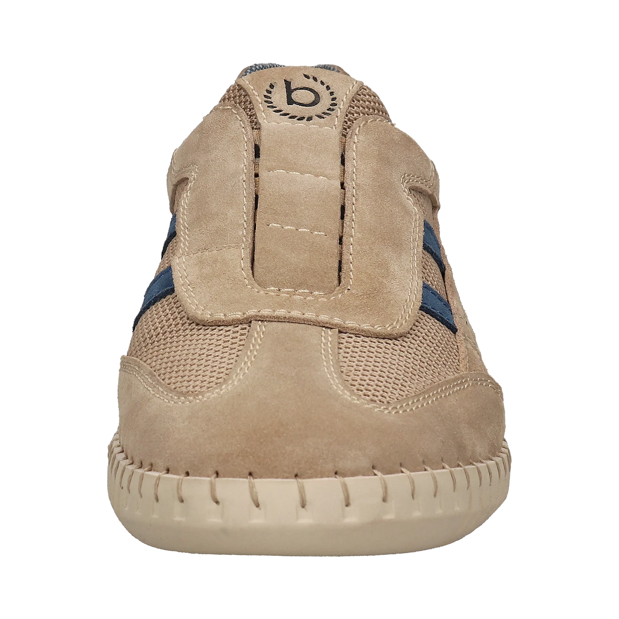 Leder Slip on beige