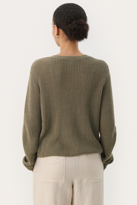 Part Two groene dames vest