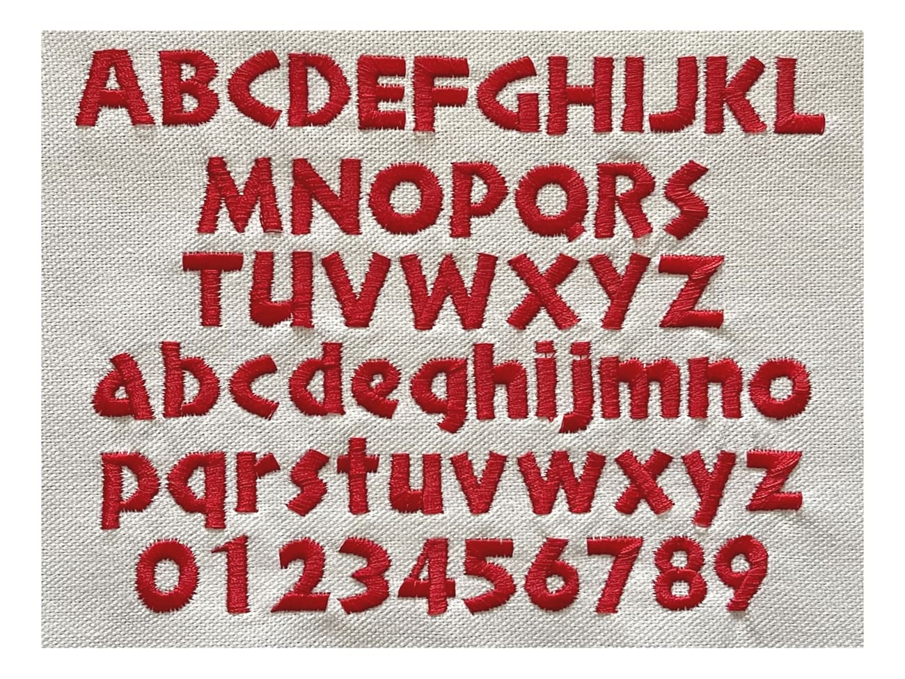 Broderie - Modèle M4 - Rouge - Meilleur du Chef
