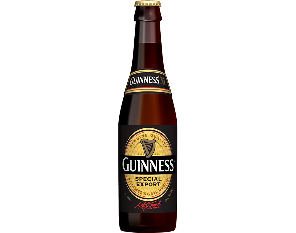 CERVEJA GUINNESS SPECIAL EXPORT IRLANDA 0.33L