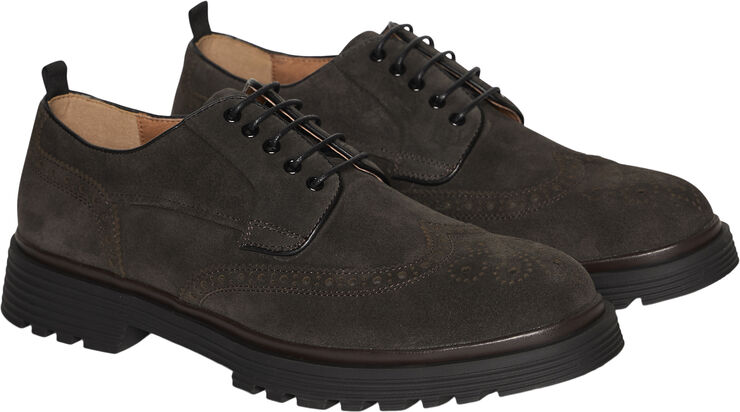 TGA by Ahler Derby shoe Grey-brown