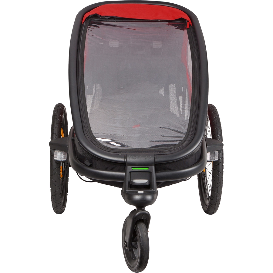 hamax Kinderfahrradanhänger Outback ONE mit Rückenlehnenverstellung Navy Blue 2022