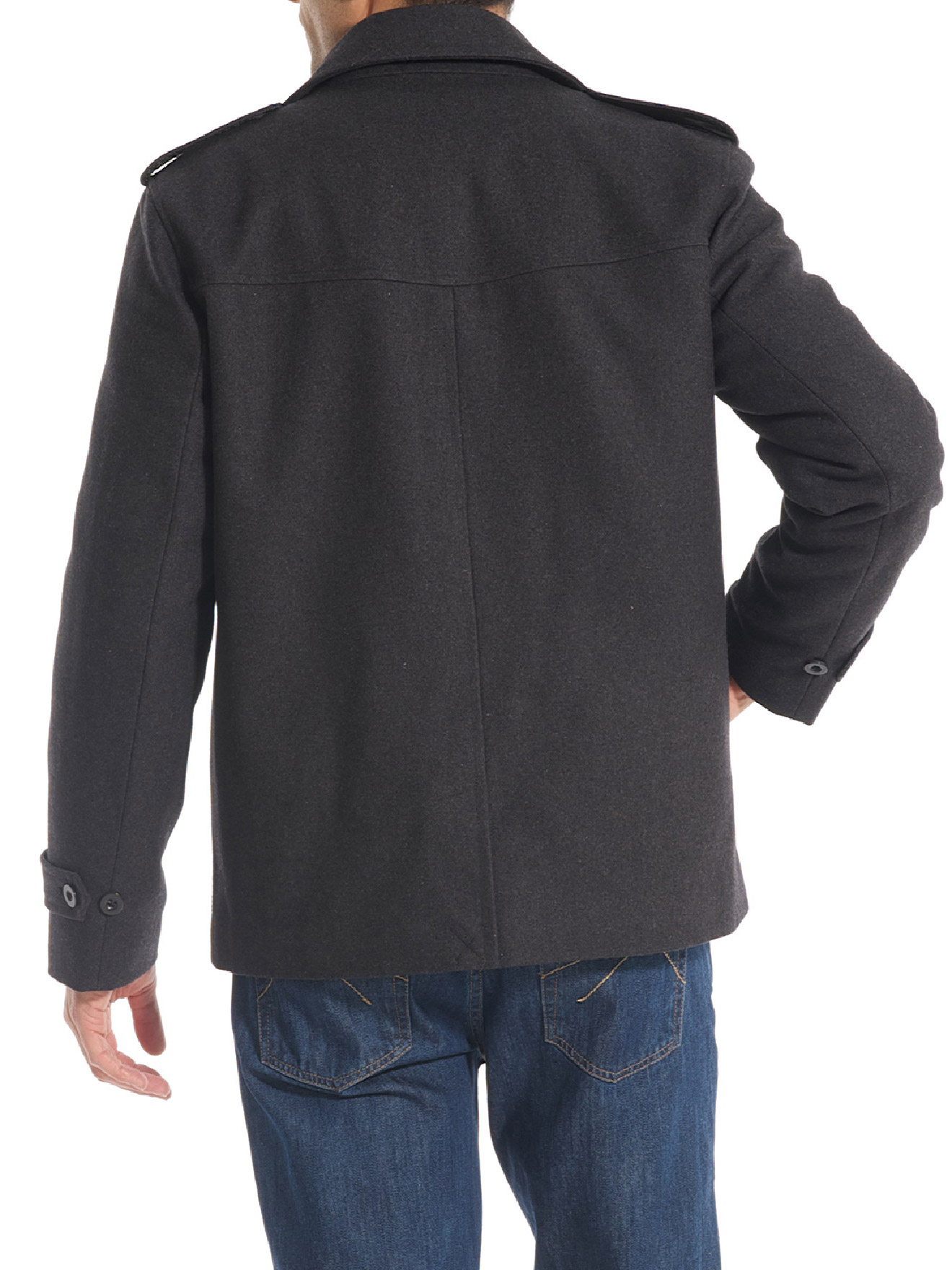 Caban drap de laine