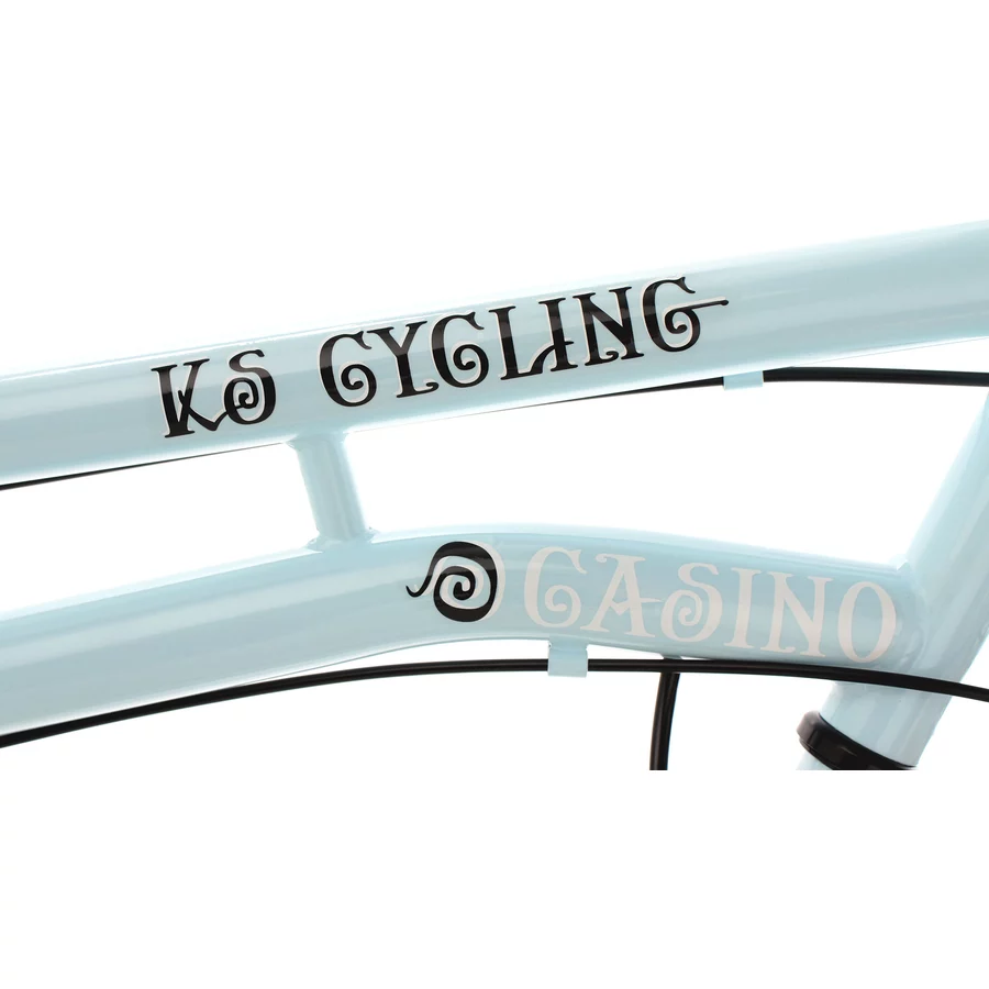 KS Cycling Cityrad 6-Gänge Damenfahrrad Casino 28 Zoll Blau