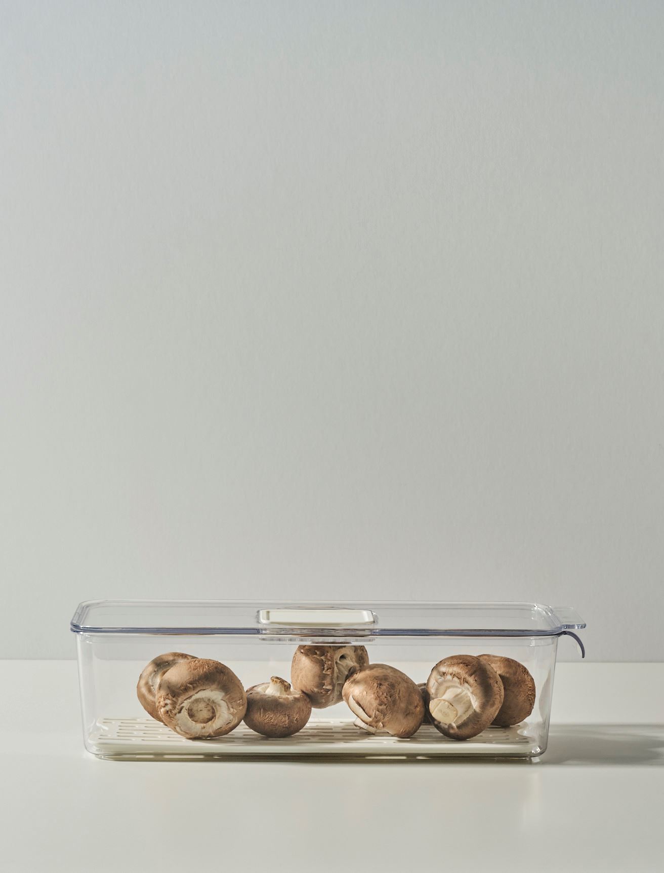 Oppbevaringsboks offwhite - 11x34x9 cm