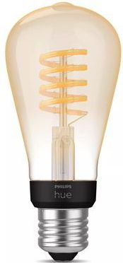 Philips - Hue Filament Edisonlamp ST64 - Warm tot Koelwit Licht - E27 - 1-pack