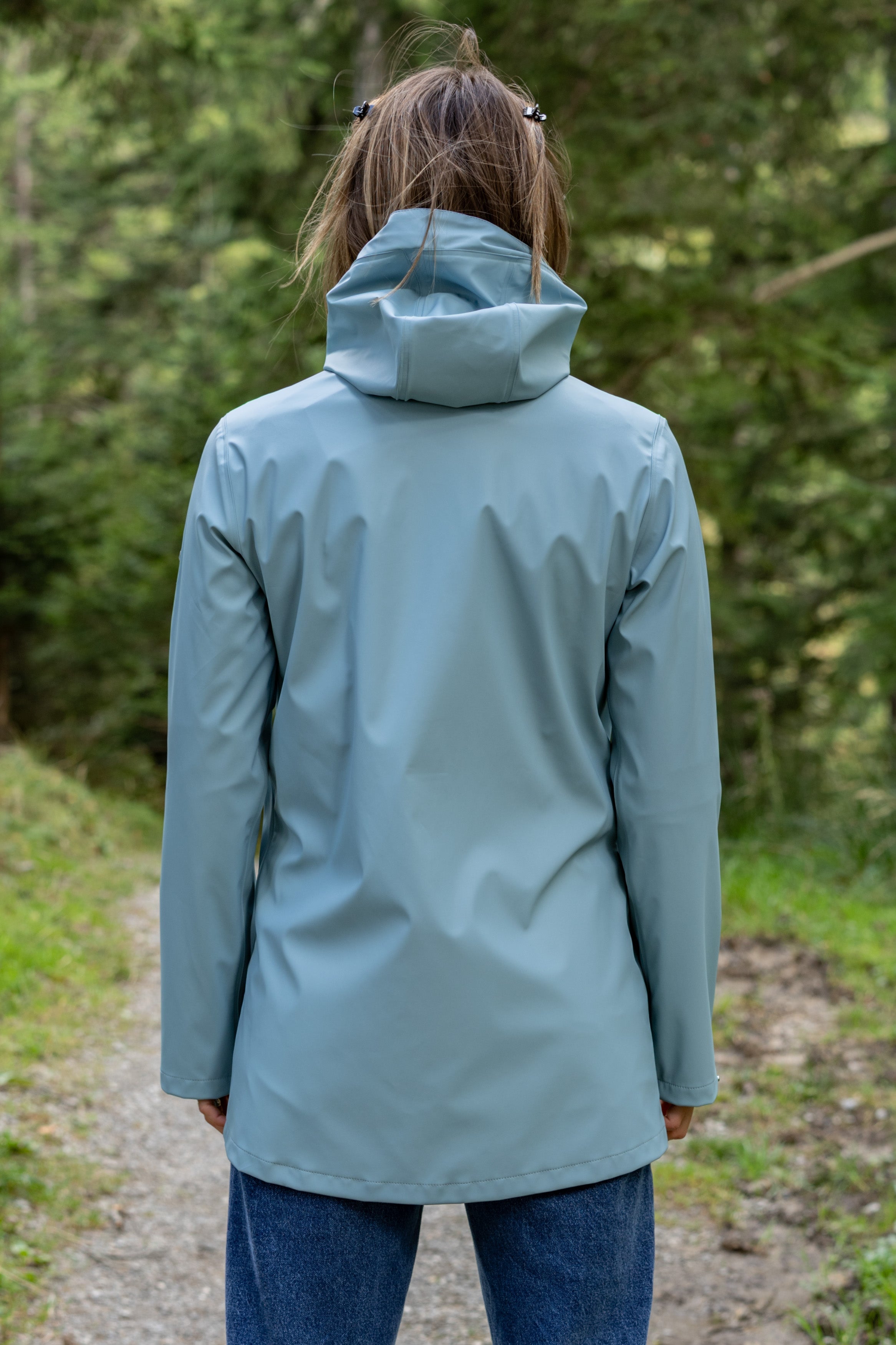 Frauen Regenjacke Vera tourmaline
