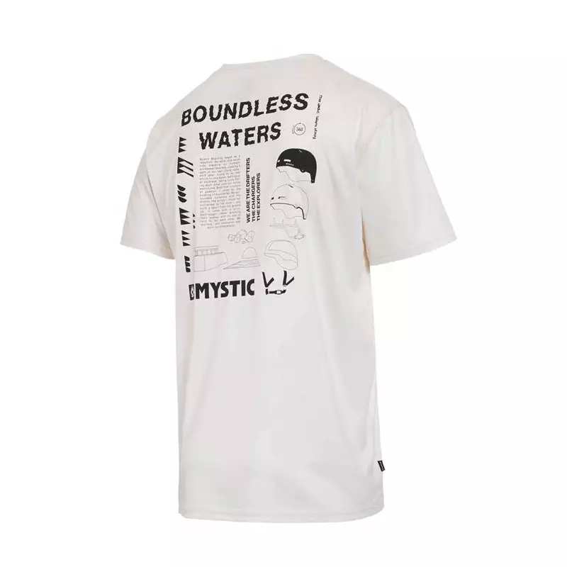 Lycra MYSTIC Tactic S/S Loosefit Quickdry Off White