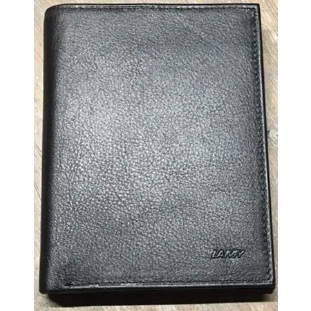 LAMY Herren Geldbörse 858 aus hochwertigem Leder, Schwarz