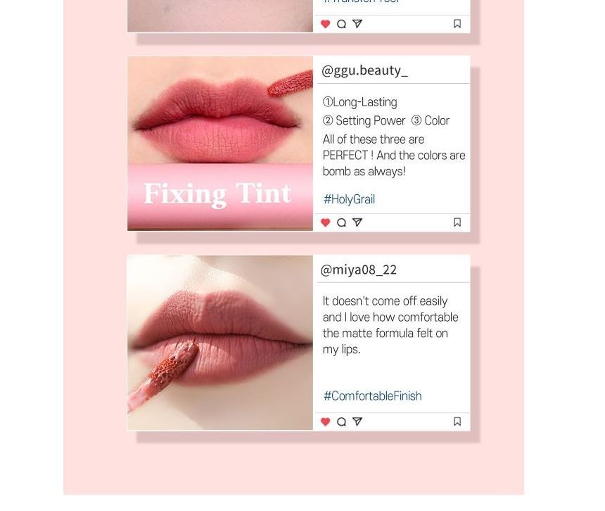 ETUDE - Fixerende tint #14 Rozenlila