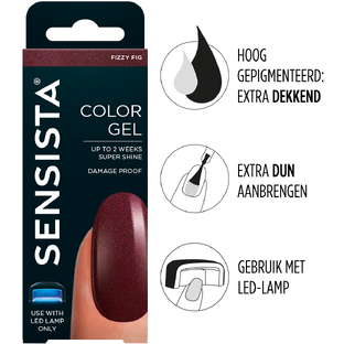 Sensista Color Gel Fizzy Fig 7,5ML