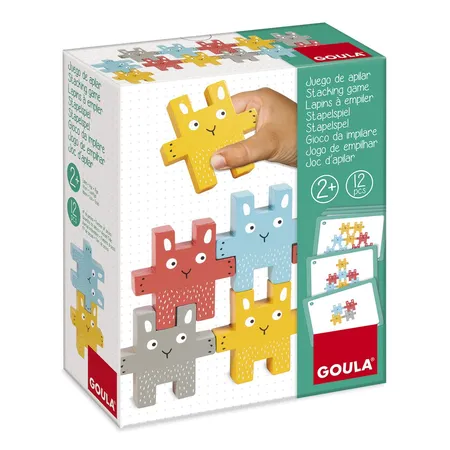 Jumbo Spiele GOULA Stapelspiel Kaninchen