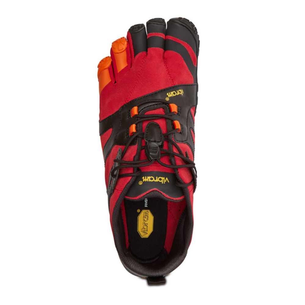 Five Fingers V-TRAIL 2.0 - Chaussures trail Femme rouge/orange/noir