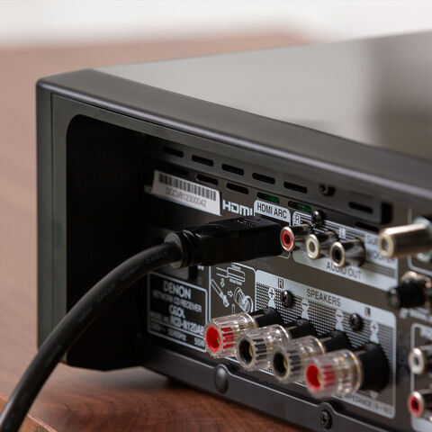 DENON CEOL RCD-N12DAB – mini-streaminginstallatie met HDMI en HEOS Zwart