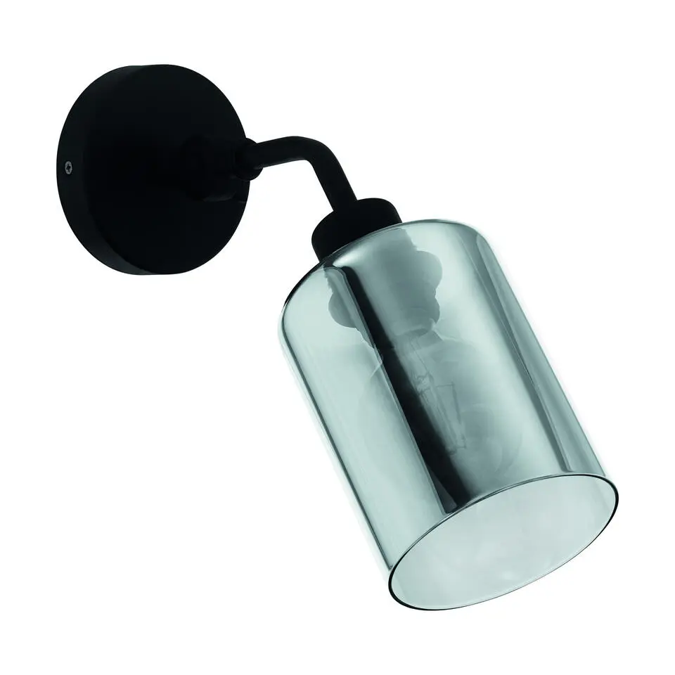 EGLO Forestburg Wandlamp - E27 - 11.5 cm - Zwart