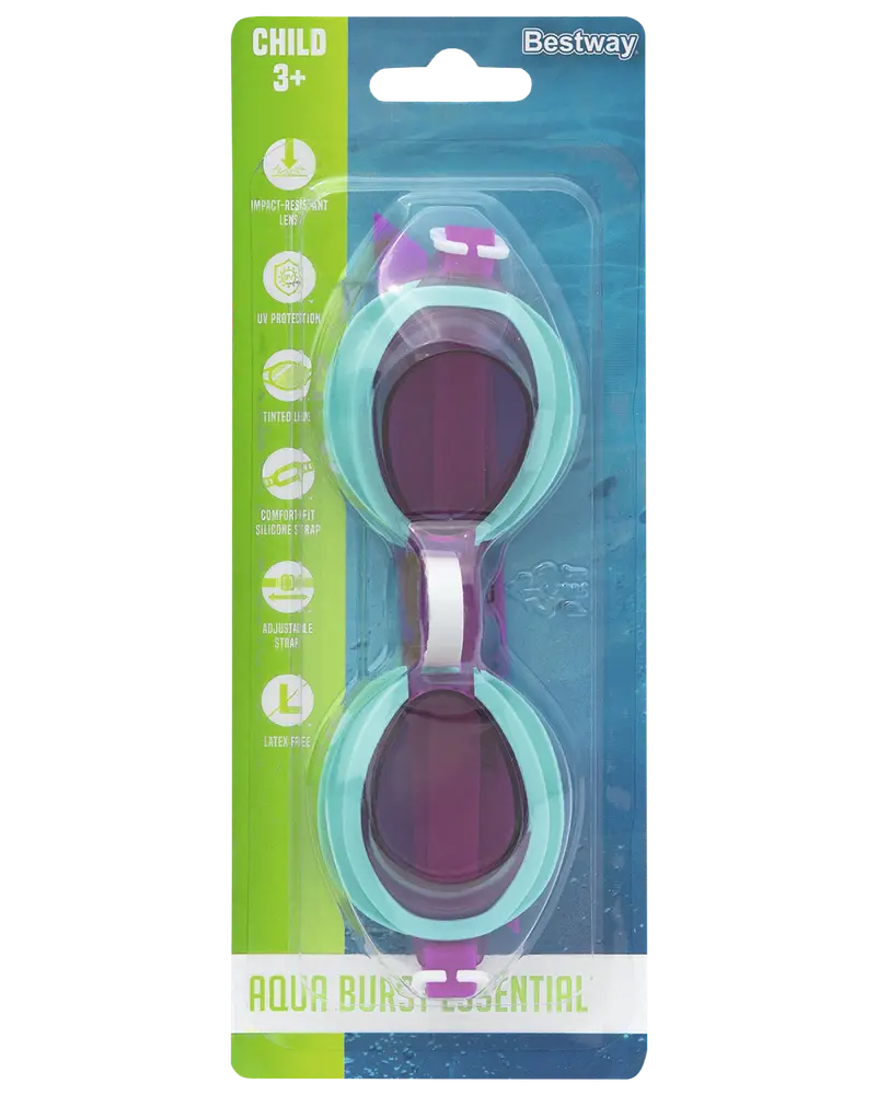 Svømmebrille barn - assorterede farver