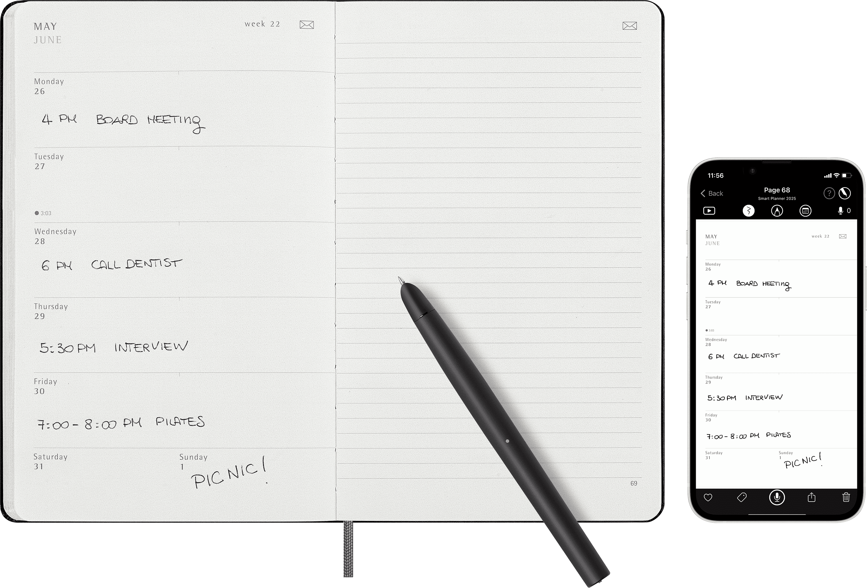 Smart Planner 2025 Weekly, 12-Month