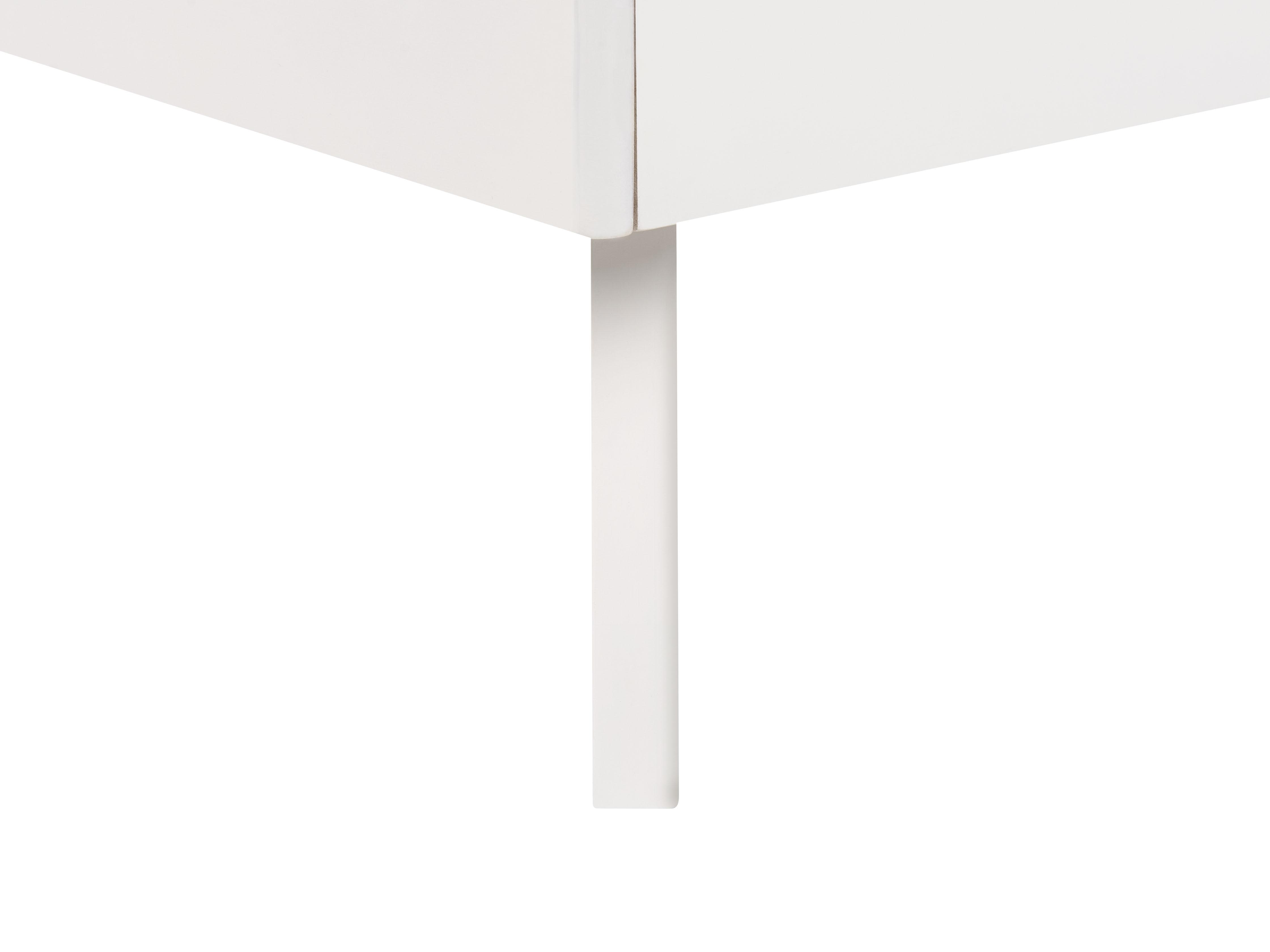 Bed zonder hoofdbord BERRIC 180 x 200 cm Wit