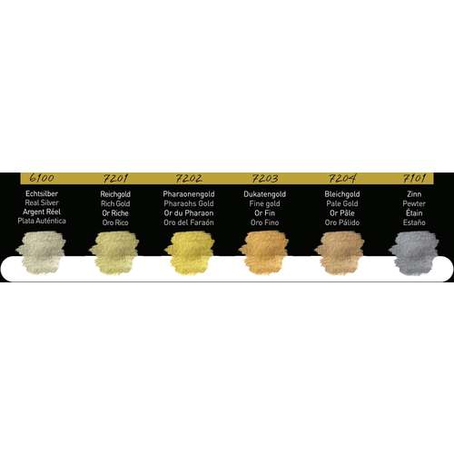 FINETEC Premium Farbkästen Perlglanzfarben   Metallglanzfarbe