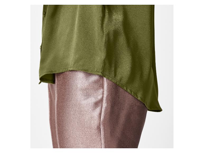 Satijnen dames blouse