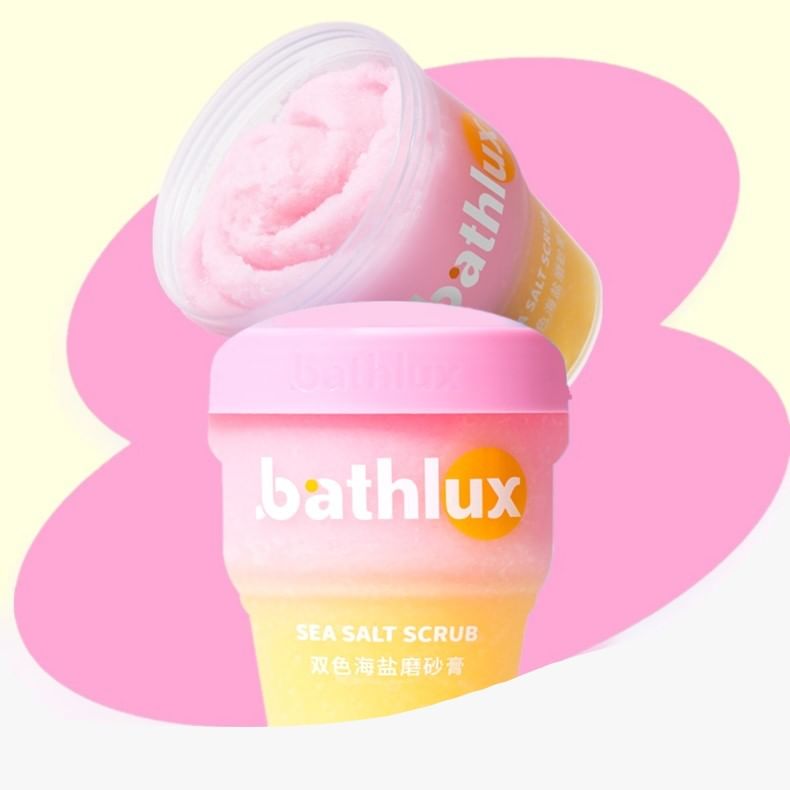 bathlux - Zeezoutscrub - Roze