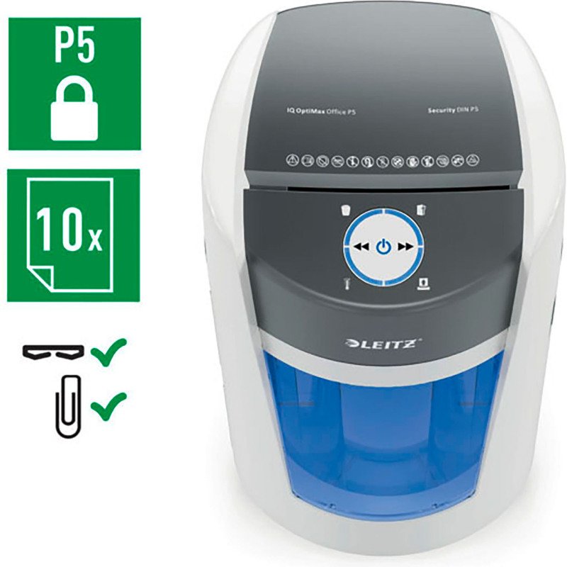 Destructeur Leitz IQ Optimax - coupe micro