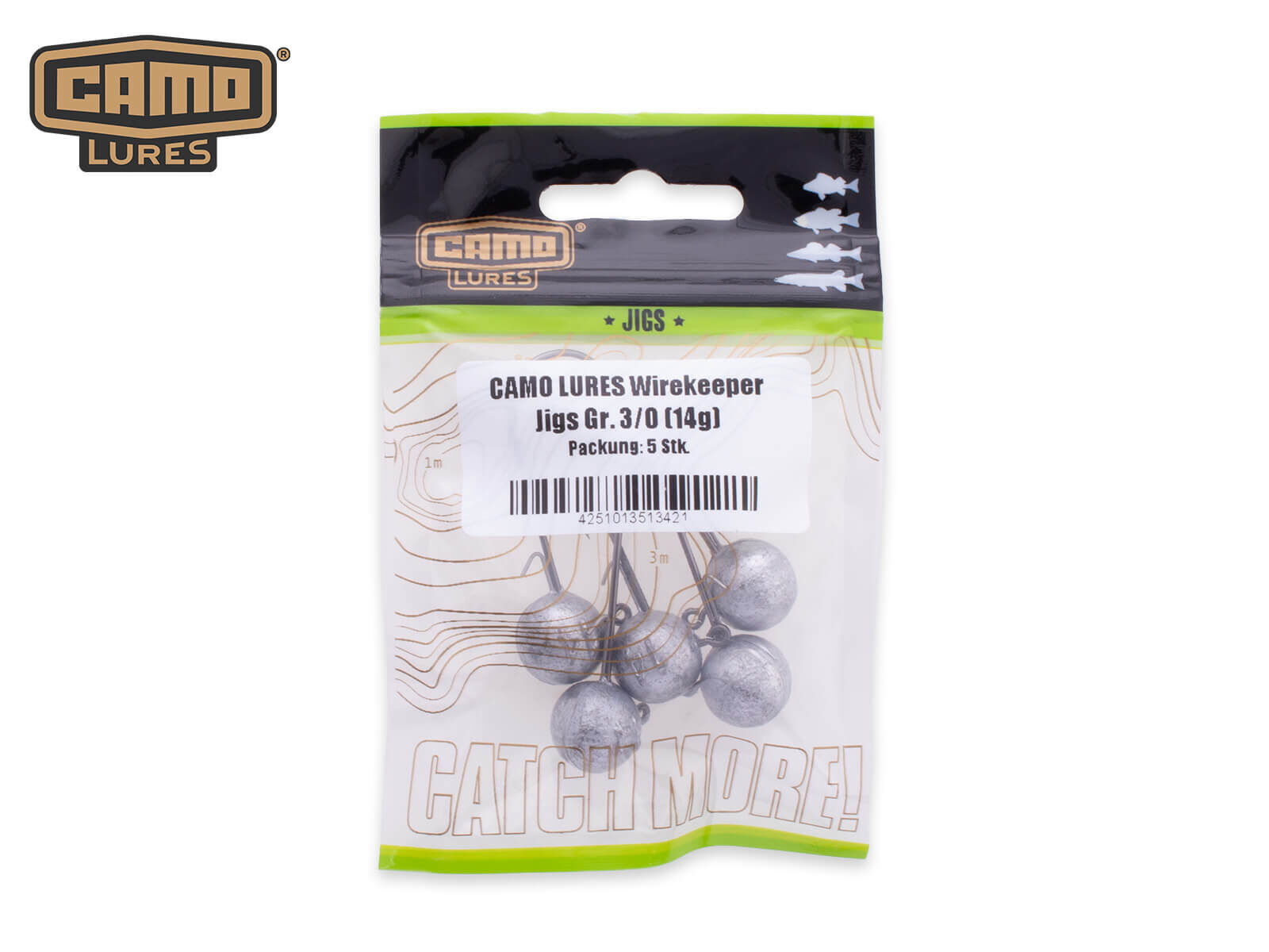 CAMO LURES Wirekeeper Jigs Gr. 3/0 (10g)