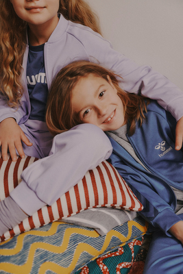 Hummel Newi Zip T-skjorte, True Navy