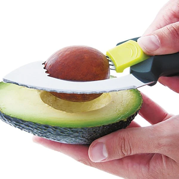 Lot Eplucheur d'avocat 5 en 1 + Cuillère magique