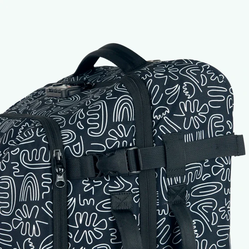 Valise souple 2 roues small Amiens noir