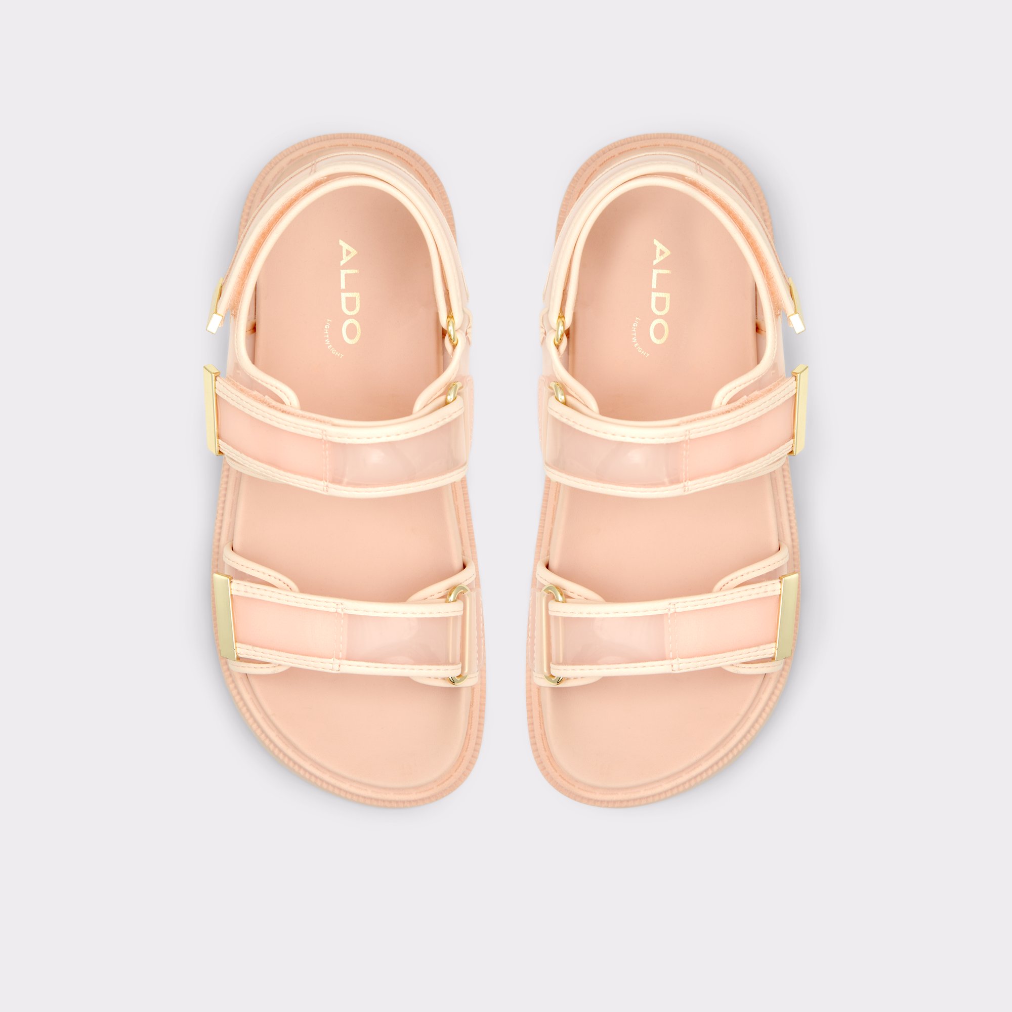 Sanddy Light Pink Women Platform sandals