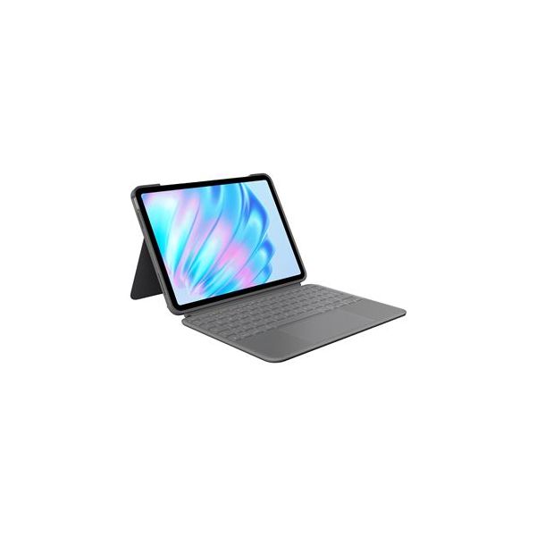 Logitech Combo Touch Capa QWERTY Cinza Oxford para iPad Air 11