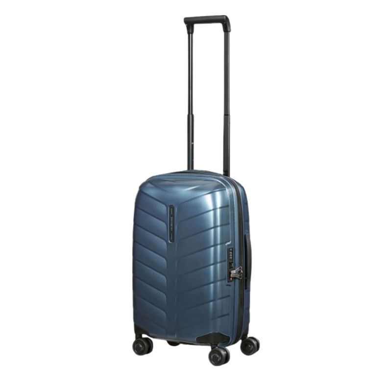 Valise cabine rigide extensible Attrix 55 cm Steel Blue